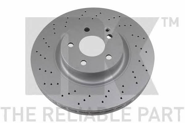 NK 3133119 Front brake disc ventilated 3133119