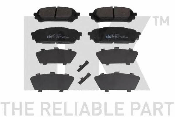 NK 224417 Brake Pad Set, disc brake 224417