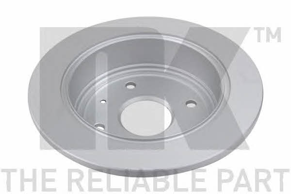 NK 315011 Rear brake disc, non-ventilated 315011