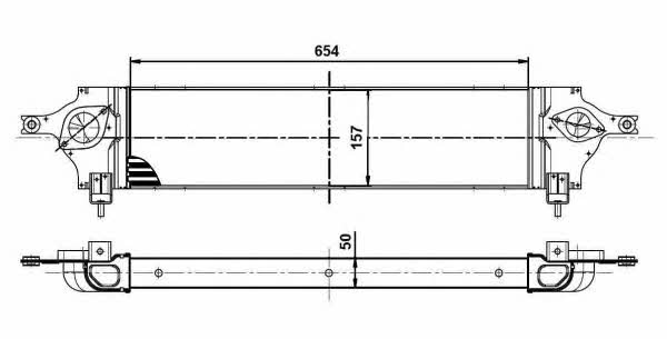 NRF Intercooler, charger – price 518 PLN