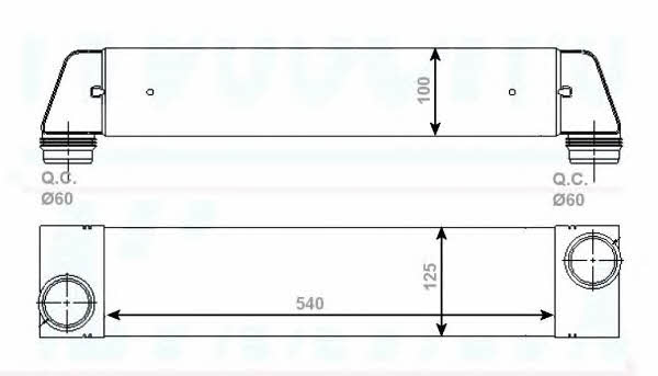 NRF Intercooler, charger – price 523 PLN