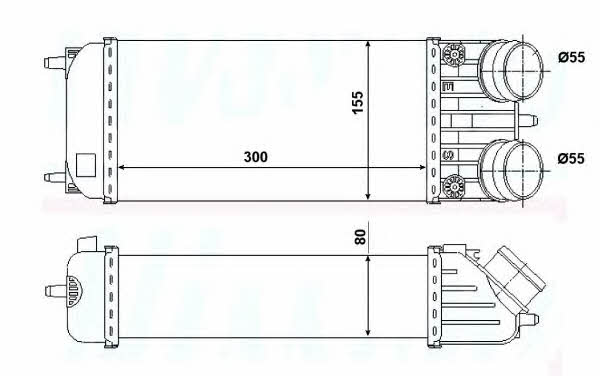 NRF Intercooler, charger – price 335 PLN