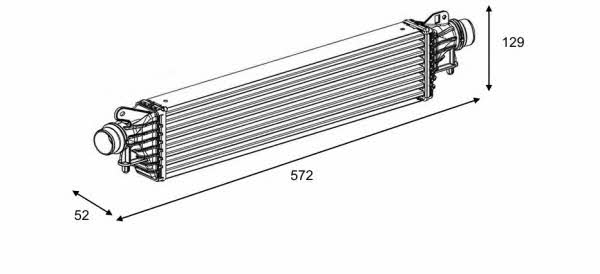 NRF Intercooler, charger – price 420 PLN