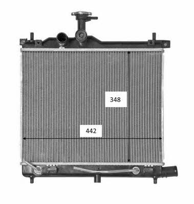 NRF 58460 Radiator, engine cooling 58460