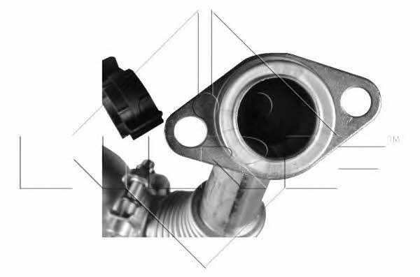 Exhaust gas cooler NRF 48010