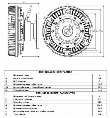 NRF Viscous coupling assembly – price 1458 PLN