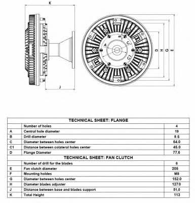 49094 NRF Viscous coupling assembly