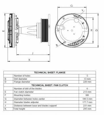 NRF Viscous coupling assembly – price 1976 PLN