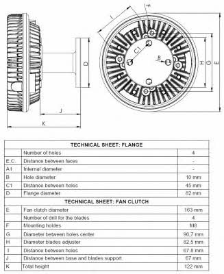 NRF Viscous coupling assembly – price 393 PLN