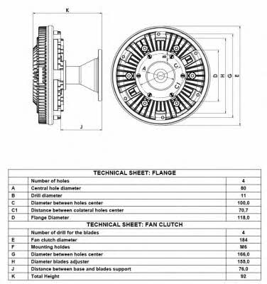 49117 NRF Viscous coupling assembly