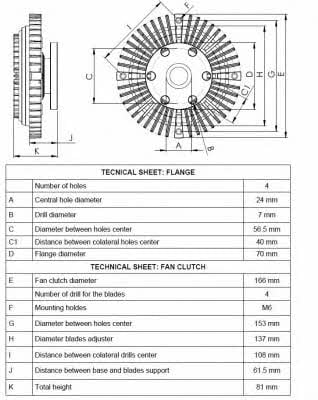 NRF Viscous coupling assembly – price 204 PLN