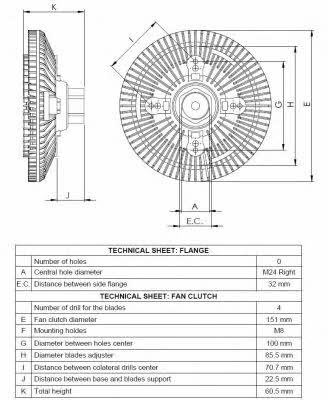 NRF Viscous coupling assembly – price 255 PLN