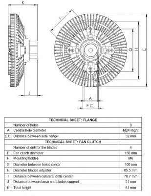 49551 NRF Viscous coupling assembly