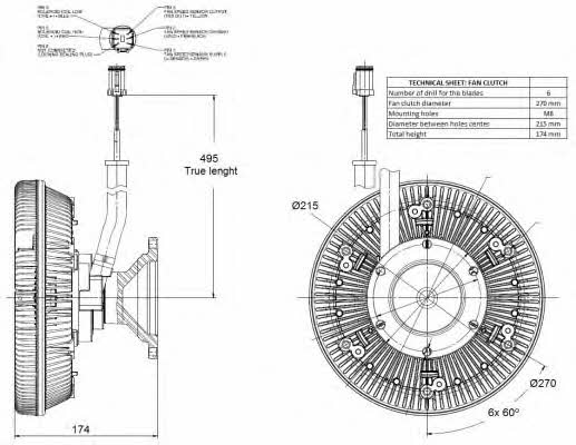 NRF 49139 Viscous coupling assembly 49139