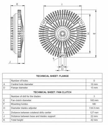 Viscous coupling assembly NRF 49564