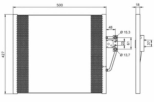 NRF AC Condenser – price 296 PLN