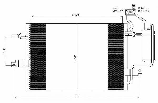 AC Condenser NRF 35599