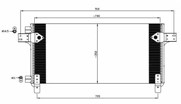 NRF AC Condenser – price 259 PLN