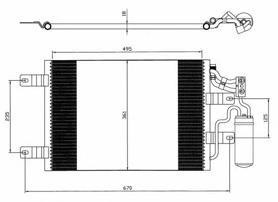NRF AC Condenser – price 341 PLN