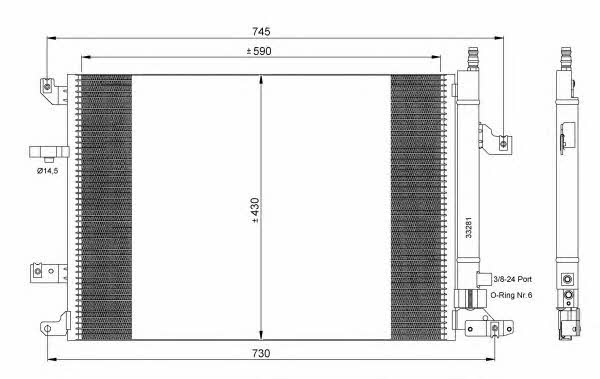 AC Condenser NRF 35739