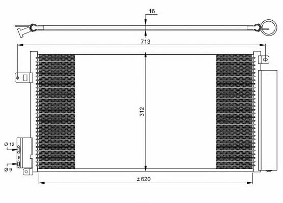AC Condenser NRF 35750