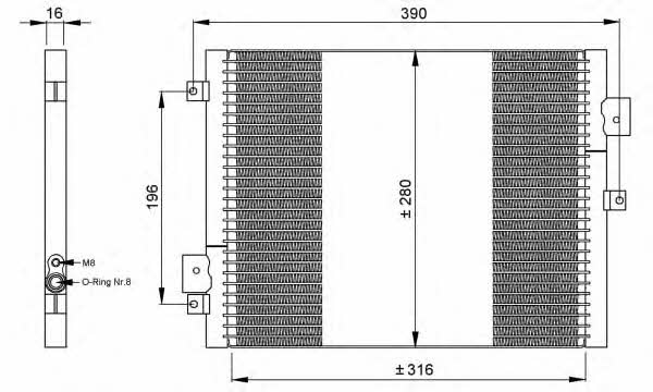 AC Condenser NRF 35795