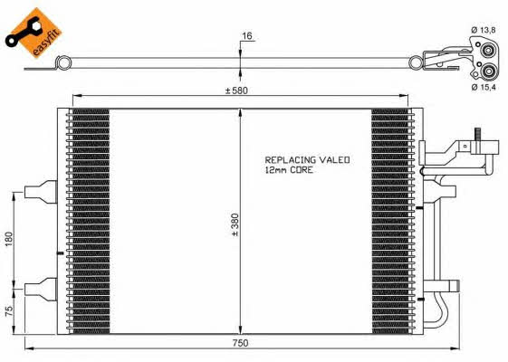 AC Condenser NRF 35842