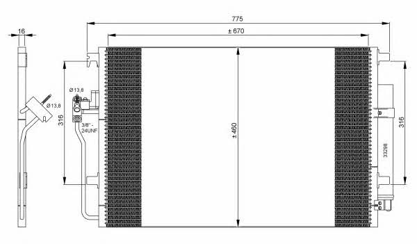 AC Condenser NRF 35849