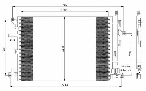 AC Condenser NRF 35889