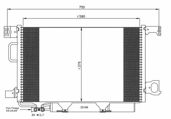 NRF AC Condenser – price 505 PLN