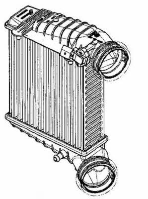 NRF 30147 Intercooler, charger 30147