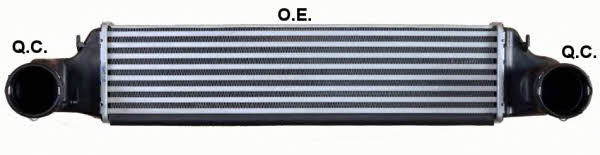 NRF 30165 Intercooler, charger 30165