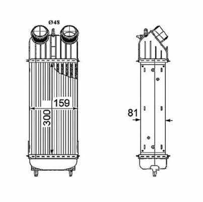 NRF Intercooler, charger – price 345 PLN