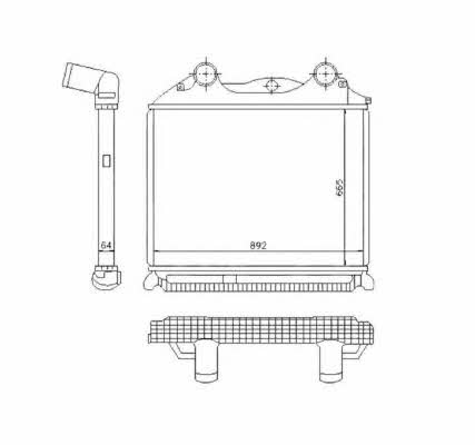 NRF Intercooler, charger – price [object Object] PLN