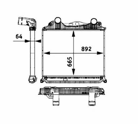 NRF Intercooler, charger – price 2172 PLN