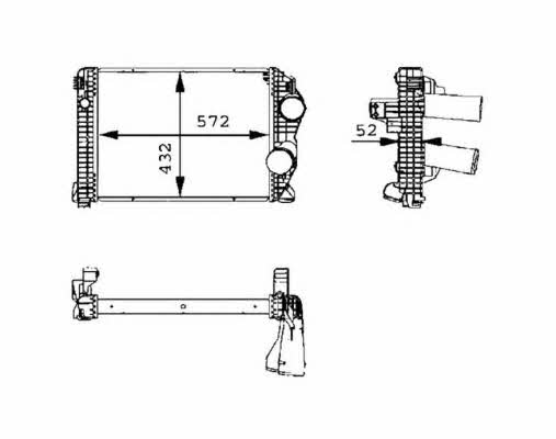 NRF Intercooler, charger – price 1082 PLN