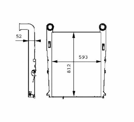 NRF Intercooler, charger – price 2237 PLN