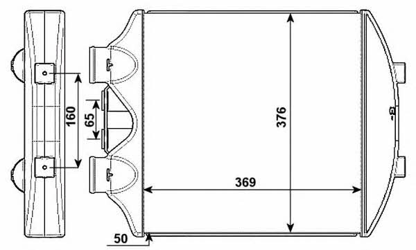 NRF Intercooler, charger – price 636 PLN