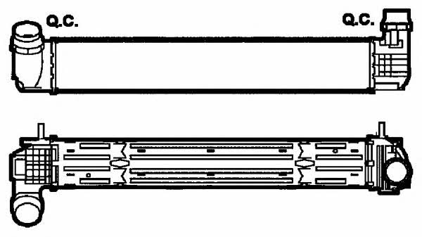 NRF Intercooler, charger – price 357 PLN