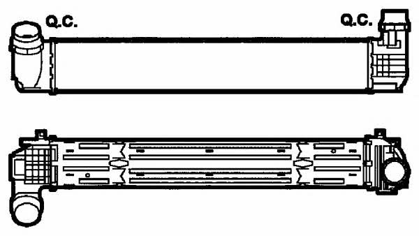 NRF Intercooler, charger – price 442 PLN