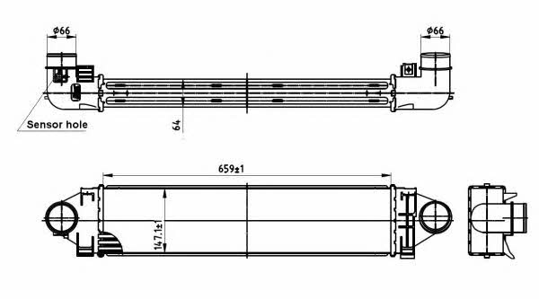 NRF Intercooler, charger – price 389 PLN