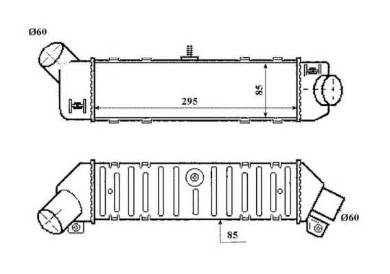 NRF Intercooler, charger – price 306 PLN