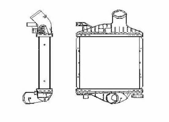 NRF Intercooler, charger – price 451 PLN