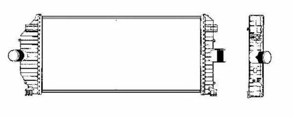NRF Intercooler, charger – price 209 PLN