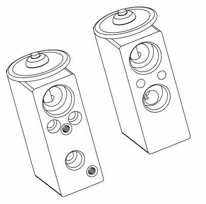 NRF Air conditioner expansion valve – price 154 PLN