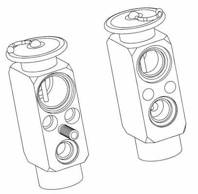 NRF Air conditioner expansion valve – price 97 PLN