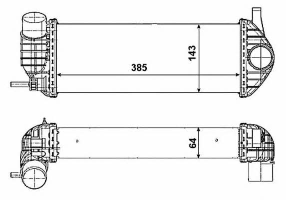 NRF Intercooler, charger – price 394 PLN