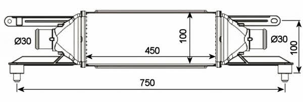 NRF Intercooler, charger – price 205 PLN