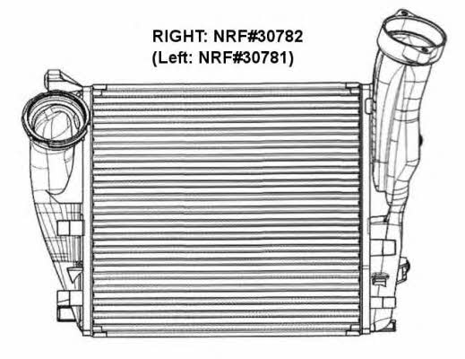 NRF Intercooler, charger – price 889 PLN