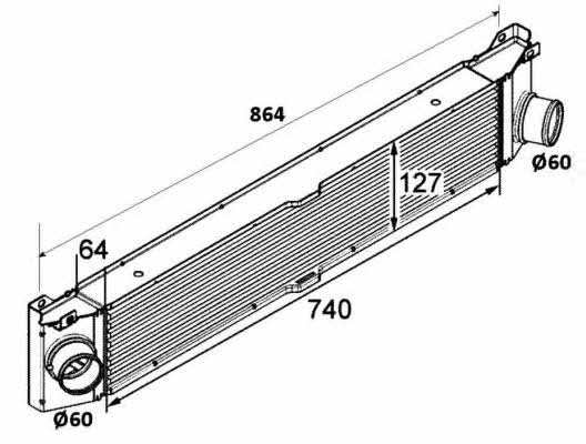 NRF Intercooler, charger – price 370 PLN
